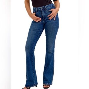 Judy Blue Women's Dark Wash High-Rise Tummy Control Boot Cut Jeans 881062